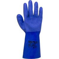 Showa Work gloves blue cotton 30cm long size 9/L 660 by HS6609