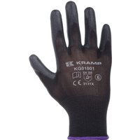 Kramp Work gloves 1.001 10/XL, 3 pack, black, Protect by KG0100110