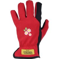 Kramp Gloves red-black synthetic leather/Spandex size 7/S Protect Gardening by KG0700607