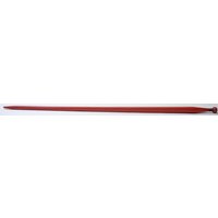 Kverneland Loader tine, straight, square section 36x1250mm, pointed tip with M20x1.5mm nut, red, KK221153