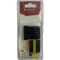 Kramp Plug and socket Set Superseal 5 pin (1) KRLA890PAIR5P01B