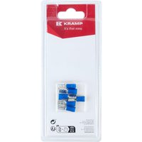 Kramp Terminal blade female, blue 6.3x0.8mm - 1.5-2.5mm² (6) KRLA9015P06B