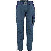 Kramp Work trousers, unisex, XL, W38-40", green/blue, Kramp Original KW102030082106