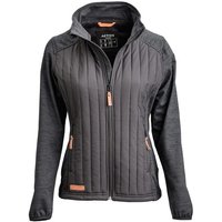 Kramp Hybrid/fleece jacket Ladies, charcoal M KW506301911050