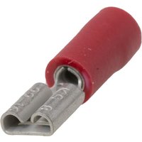Kramp Terminal blade female, red, 0.5-1mm² 4.8x0.8mm (100x) LA9230CKR