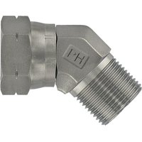 PH Hydraulik Elbow adaptor M/F 1/2" BSP SS MF4508KSS