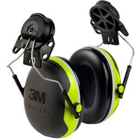 PELTOR™ Ear protectors X4P3E helmet attachment green PEX4P3E