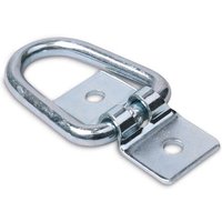 Non Original Rocking staple, H= 45 mm, hole distance= 30 mm in acc. with customs regulations, zinc plated PL10466