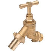 Plasson Bib tap/with double check 1/2" PL9056C00