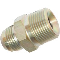 Burnett & Hillman Male stud 9/16 JIC x 1/2 NPT RIN0908