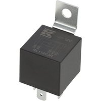 Kramp Mini relay 12V, changeover, 30A/40A, with resistor, with holder RL112C3R
