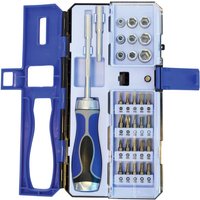 Faithfull Ratchet Screwdriver & Socket Set, 33 Piece FAISDSET33R