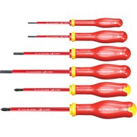 Facom Protwist VDE Screwdriver Set, 6 Piece ATPVE.J6PB