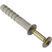 ForgeFix Hammer Fixing & Plug M6 x 80mm 10HF680