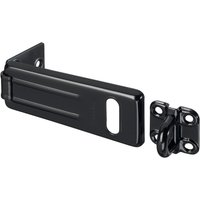 Master Lock Wrought Steel Hasp Matt Black 115mm 704EURDBLK