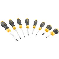 STANLEY CUSHION GRIP Screwdriver Set, 8 Piece STHT16167-0