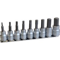 Teng 9 Piece 3/8in Drive Metric Hex Socket Set M3812