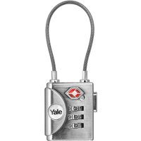Yale TSA Soft Shackle Padlock 32mm YTP3/32/350/1
