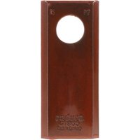 Schumacher Mower blade LH/RH 96x40x3mm bore diameter 19mm Suitable for Deutz Fahr/Fella/Claas/Krone/Kuhn/Niemeyer/Pöttinger/PZ 25 pack VF16608175KR