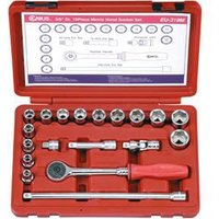 Vapormatic 3/8" Drive Socket Set 19pc Metric VLA1631