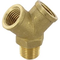 Lüdecke Y piece 1/4" M-F YA13