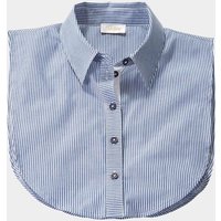 Atelier Goldner 35% Rabatt Stilvolle Blusenkragen in Marine Weiß Gestreift Gr 42