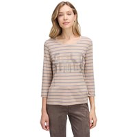 Atelier Goldner Goldner Fashion 10% Rabatt auf beigegraues GlitzerdruckRingelshirt Gr 40