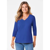 Atelier Goldner 52% Rabatt auf royalblaues VAusschnittShirt in Größe 52 von Goldner Fashion