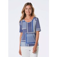 Atelier Goldner Promotion Goldner 40% de réduction sur Tshirt imprimé bleublanc taille 54