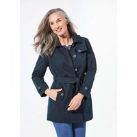 Manteau court style trenchcoat - marine - Gr. 21 de Goldner Fashion