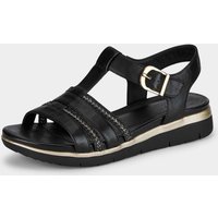 Sandales avec talon compensé - noir - Gr. 36 de Goldner Fashion
