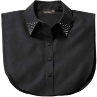 Atelier Goldner 35% Rabatt auf schwarze Blusenkragen mit Steinen Gr 44 von Goldner Fashion