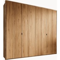 Drehtüren-Kleiderschrank "Varadero" | 2-türig | 235 cm | Kernbuche | 60er-Raster | Holz
