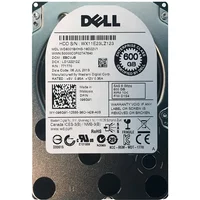 Dell 96G91 | 600GB 10000RPM SAS 6Gb/s Hot-Pluggable Dual Port (512n) 2.5-Inch Hard Drive for PowerEdge Server & PowerVault Storage Array