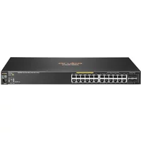 HP J9773A#ABA | Aruba 2530 Series 2530-24G-PoE+ 24 x RJ-45 PoE+ 10/100/1000Base-T and 4 x SFP Ports Layer 2 Managed Gigabit Ethernet Network Switch