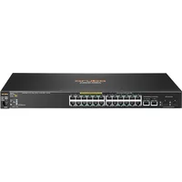 HP J9779A | Aruba 2530 Series 2530-24-PoE+ 24 x RJ-45 PoE+ 10/100Base-TX and 2 Combo Gigabit SFP Ports Layer 2 Managed Fast Ethernet Network Switch