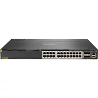 HP JL660A#ABA | Aruba CX 6300M Series 24 x 5GBase-T RJ-45 Class6 PoE and 4 x 50GbE SFP56 Ports Layer 3 Managed Stackable Gigabit Ethernet Network Switch