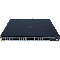 HP JL661A#ABA | Aruba CX 6300M Series 48 x 1000Base-T RJ-45 Class4 PoE and 4 x 50GbE SFP56 Ports Layer 3 Managed Stackable Gigabit Ethernet Network Switch