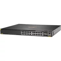 HP JL662A | Aruba CX 6300M Series 24 x 1000Base-T RJ-45 Class4 PoE and 4 x 50GbE SFP56 Ports Layer 3 Managed Stackable Gigabit Ethernet Network Switch