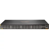 HP JL665A#ABA | Aruba CX 6300F Series 48 x 1000Base-T RJ-45 Class4 PoE and 4 x 50GbE SFP56 Ports Layer 3 Managed Stackable Gigabit Ethernet Network Switch