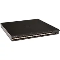 Dell 08V91F | PowerConnect N4000 Series N4064F 48 x SFP+ Ports 10GBase-X + 2 x QSFP+ Ports Layer 3 Managed 1U Rack-Mountable Gigabit Ethernet Network Switch