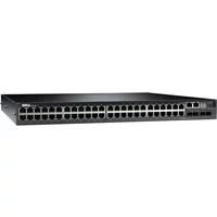 Dell 462-4184 | PowerSwitch N3000 Series N3048 48 x RJ-45 Ports 10/100/1000Base-T + 2 x SFP+ Ports + 2 x Combo SFP Ports 1000Base-T Layer 3 Managed 1U Rack-mountable Gigabit Ethernet Network Switch