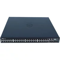 Dell FKJ36 | PowerSwitch N3000E Series N3048P 48 x RJ-45 Ports 10/100/1000Base-T PoE+ + 2 x SFP+ Ports + 2 x SFP Combo Ports Layer 3 Managed Stackable Gigabit Ethernet Network Switch