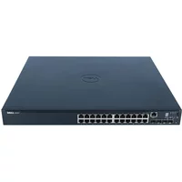Dell GR5G4 | EMC PowerSwitch N1500 Series N1524P 24 x 10/100/1000Base-T RJ-45 PoE+ and 4 x 10GbE SFP+ Ports Layer 3 Managed Gigabit Ethernet Network Switch