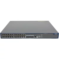 HP JD378A | FlexNetwork 5500 EI Series 5500-24G-PoE 24 x RJ-45 Ports PoE 10/100/1000Base-T + 4 x SFP Ports Layer 4 Managed Rack-mountable Gigabit Ethernet Switch