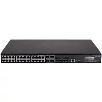 HP JL827A#ABA | FlexNetwork 5140 EI 24 x Ports 10/100/1000Base-T PoE+ + 4 x Ports 10 GbE/1 GbE SFP+ Rack-Mountable Layer 3 Managed Gigabit Ethernet Network Switch
