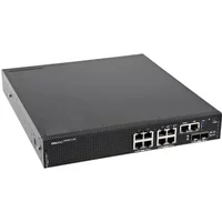 Dell 210-AWZO | PowerSwitch N3200-ON N3208PX-ON 4 x Ports PoE+ 10/100Base-TX + 4 x PoE+ 10/100/1000Base-T + 2 x 10GBase-X SFP+ Layer 3 Managed Gigabit Ethernet Network Switch
