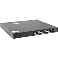 Dell 210-AWZR | PowerSwitch N3200-ON N3224P-ONF 24 x Ports PoE 10/100/1000Base-T + 4 x 10Base-X SFP+ + 2 x 100GbE QSFP28 Layer 3 Managed Gigabit Ethernet Network Switch