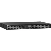 Dell F0TCG | EMC PowerSwitch N1100 Series N1148P-ON 24 x 10/100/1000Base-T RJ-45 PoE+ and 24 x 10/100/1000Base-T RJ-45 and 4 x SFP+ Ports Layer 2 Managed Gigabit Ethernet Network Switch