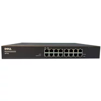 Dell W8875 | PowerConnect 2716 16-Ports 10Base-T/100Base-TX/1000Base-T 1Gb/s Gigabit Ethernet Rack-mounted Managed Switch